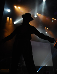 Navi on stage